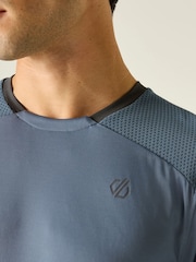 Dare 2b Grey Trackstand Ace Long Sleeve T-Shirt - Image 4 of 7