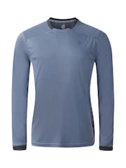 Dare 2b Grey Trackstand Ace Long Sleeve T-Shirt - Image 6 of 7