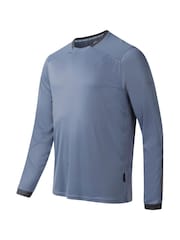 Dare 2b Grey Trackstand Ace Long Sleeve T-Shirt - Image 7 of 7