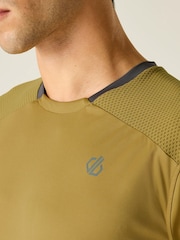 Dare 2b Brown Trackstand Ace Long Sleeve T-Shirt - Image 4 of 9