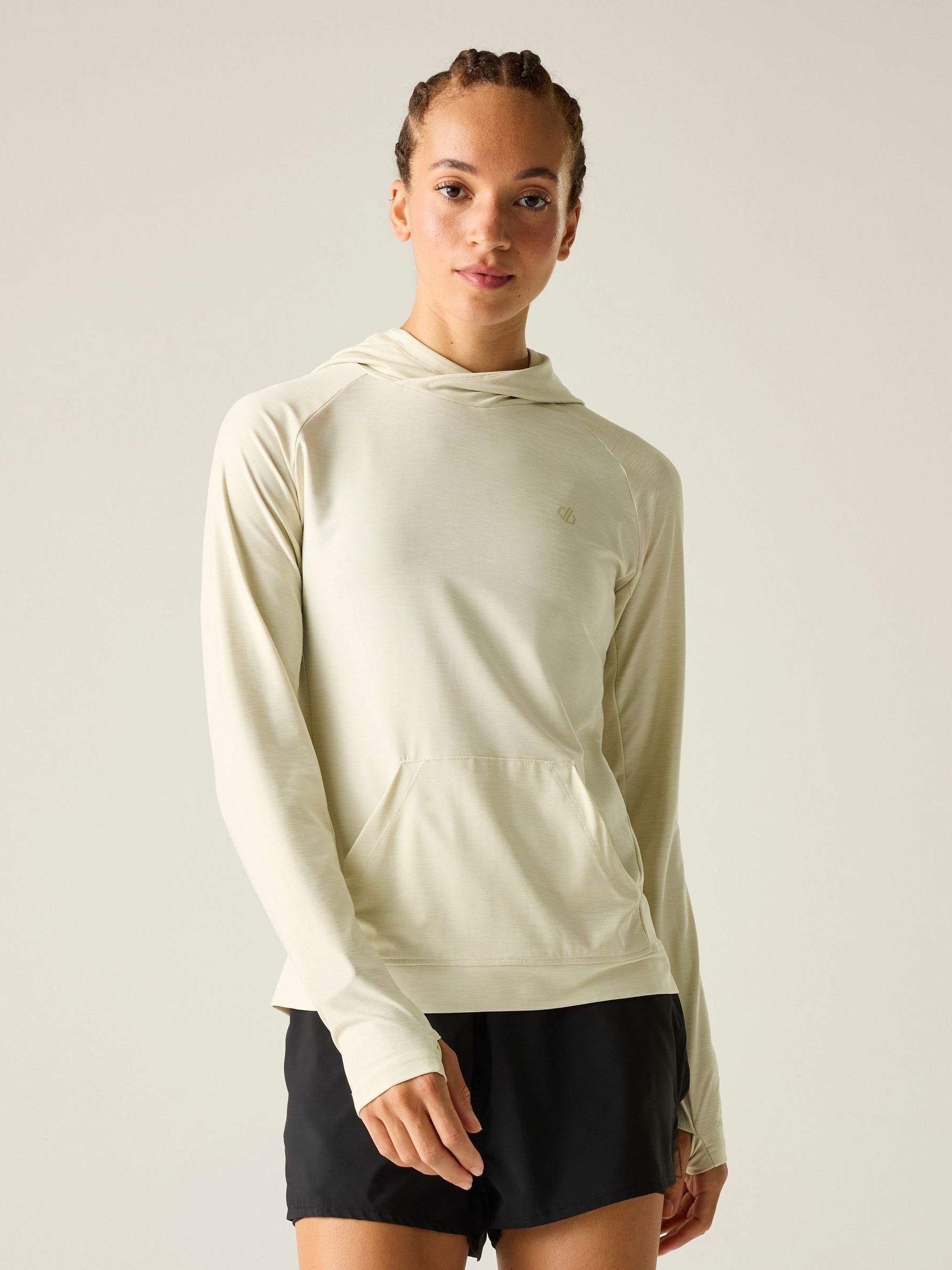Dare 2B Women's Natural White Sprint City Lightweight Hoodie In Size 18 - Image 8
