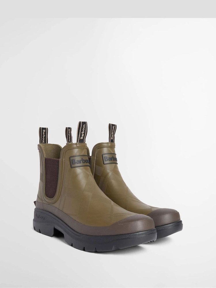 Barbour® Green Breacon Chelsea Wellies - Image 2 of 4