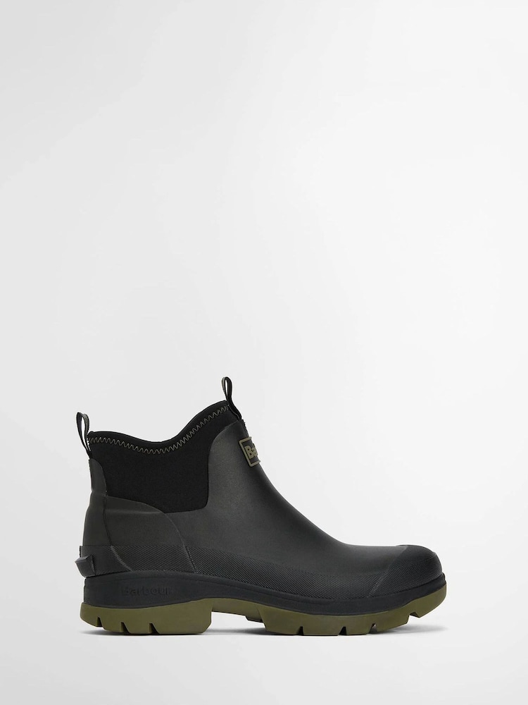Barbour® Black Ridge Ankle Wellies - Image 1 of 7