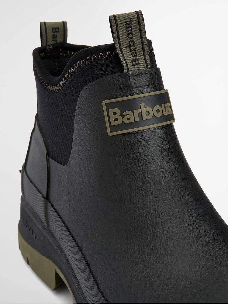 Barbour® Black Ridge Ankle Wellies - Image 7 of 7