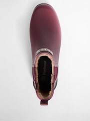 Burgunderrot - Barbour® Wilton Ankle Wellies - Bild 3 von 5