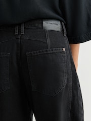 Schwarz - Free People Good Luck Mid Rise Barrel Jeans - Bild 6 von 6