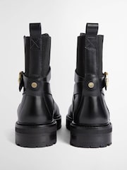 أسود - Barbour® Alexandra Leather Ankle Boots - صورة 2 من 4