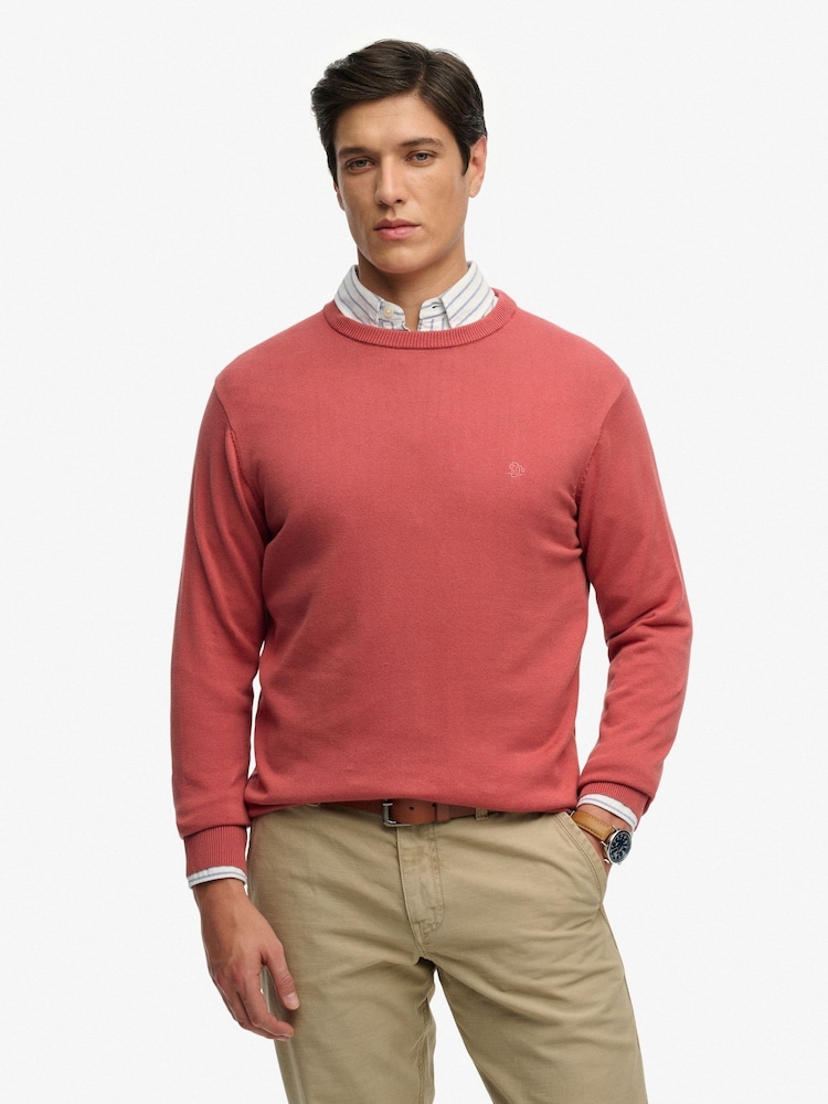 Superdry – Essential – Baumwollpullover - Bild 1 von 7