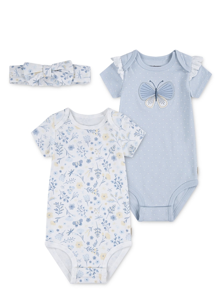 Blå - Huggies bodyer og pannebåndsett 2 pakke - Bilde 1 av 4