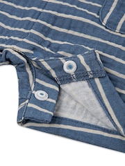 Huggies Blue Baby Dungaree Set - Image 3 of 5