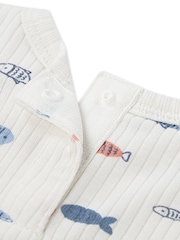 Huggies Blue Baby Dungaree Set - Image 4 of 5