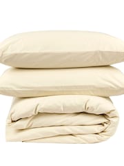 Hotel Pure Luxury Cream 5 Star Luxury Duvet Cover Set - Image 5 of 7