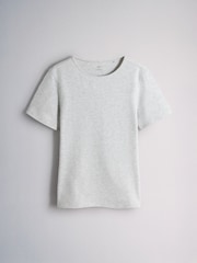 The Set 5 Pack Short Sleeve Fitted Crew Neck T-Shirts Navy/Pink/Burgundy/Grey - Image 2 of 8