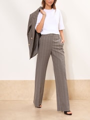 Lipsy Grey Premium Wide Leg Trousers - Image 4 of 5