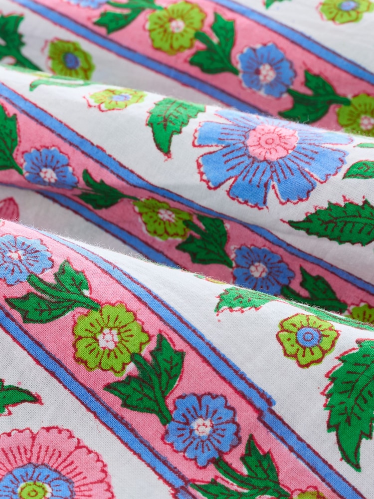 Pink City Prints Folk Border Carrie Dress - Image 10 of 10