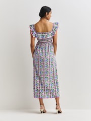 Pink City Prints Folk Border Carrie Dress - Image 2 of 10