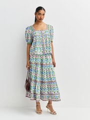 Pink City Prints Folk Border Lexi Top - Image 2 of 10