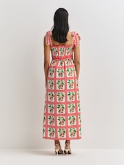 Pink City Prints Lapis Meadow Matilda Dress - Image 2 of 7
