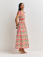 Pink City Prints Lapis Meadow Matilda Dress - Image 5 of 7