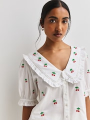 Pink City Prints Cherrylicious Ava Blouse - Image 5 of 9