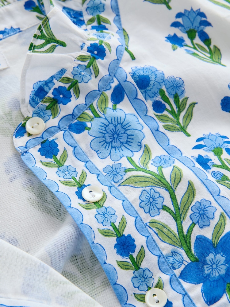 Pink City Prints Lapis Meadow Gemma Mini Dress - Image 8 of 8