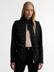 Barbour International Ari Quilted Sweat Top - Obraz 1 z 7