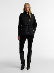 Barbour International Ari Quilted Sweat Top - Obraz 3 z 7