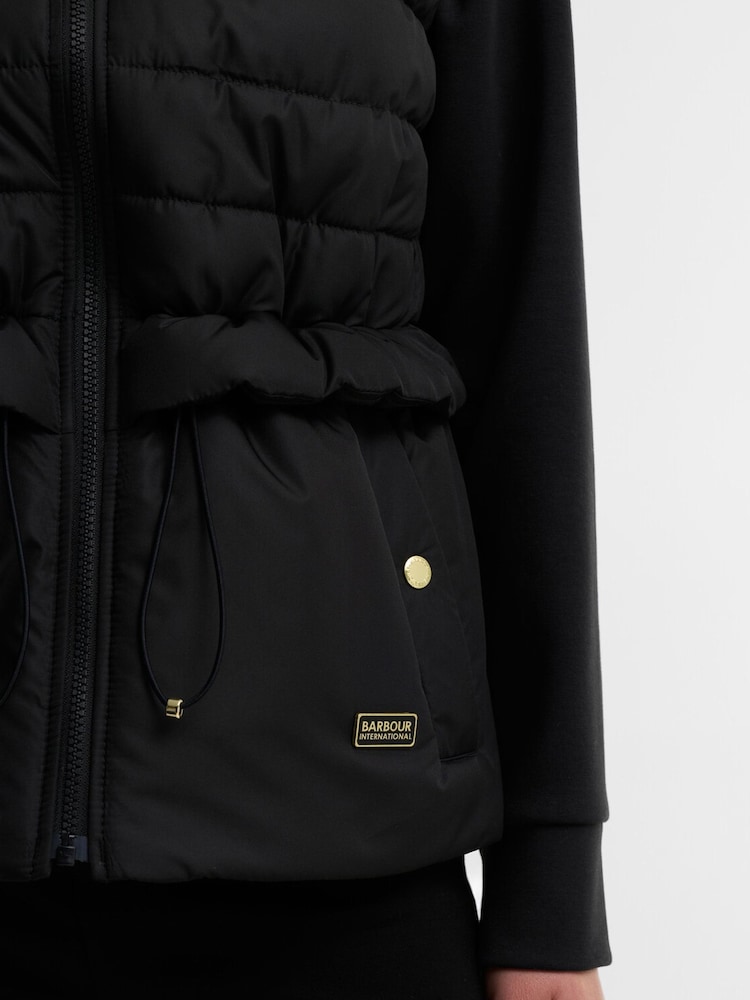 Barbour International Ari Quilted Sweat Top - Obraz 7 z 7