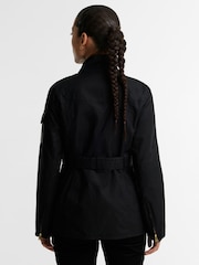 Barbour International Black Heritage Wax Jacket - Image 2 of 8