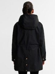 Barbour International Black Molina Showerproof Jacket - Image 2 of 7