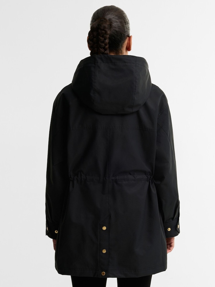 Barbour International Black Molina Showerproof Jacket - Image 2 of 7