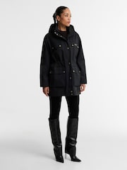 Barbour International Black Molina Showerproof Jacket - Image 3 of 7