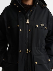 Barbour International Black Molina Showerproof Jacket - Image 4 of 7