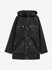 Barbour International Black Molina Showerproof Jacket - Image 6 of 7