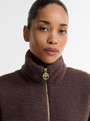 Barbour International Brown Gea Fleece - Image 3 of 7