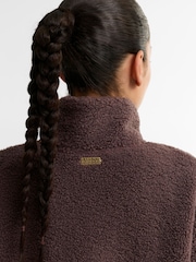 Barbour International Brown Gea Fleece - Image 4 of 7