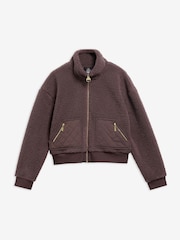 Barbour International Brown Gea Fleece - Image 7 of 7