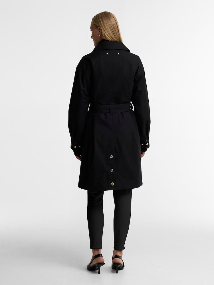 Barbour International Black Gea Showerproof Jacket - Image 2 of 7