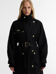 Barbour International Black Gea Showerproof Jacket - Image 6 of 7