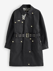 Barbour International Black Gea Showerproof Jacket - Image 7 of 7