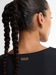 Barbour International Black Kenna Sweatshirt - Image 3 of 6