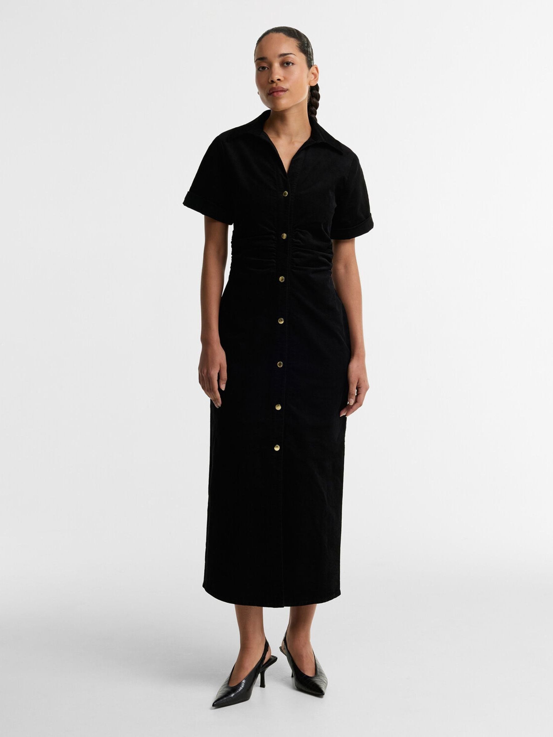 Barbour International Women's Black Kenna Maxi Dress