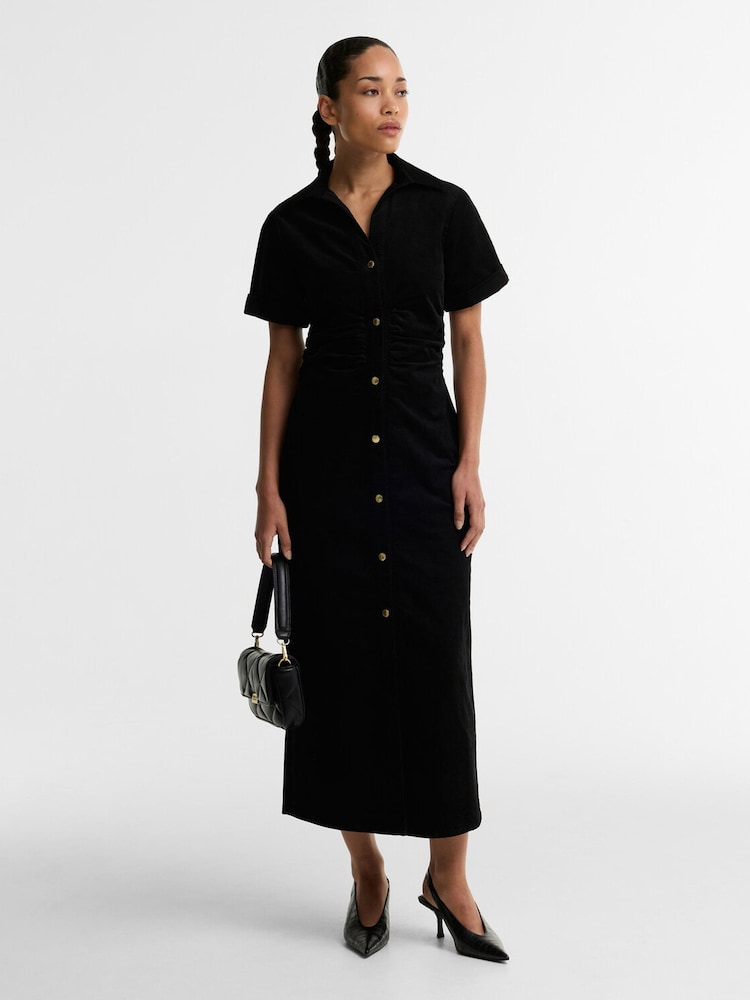 Barbour International Black Kenna Maxi Dress - Image 2 of 6