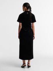 Barbour International Black Kenna Maxi Dress - Image 3 of 6