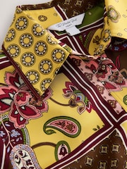 Multicoloured Scarf Print Long Sleeve Shirt - Image 8 of 8
