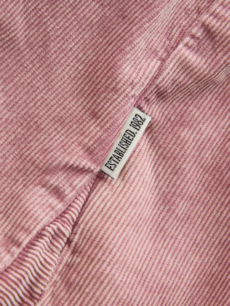 Rose Pink Washed Corduroy Shirt - Image 7 of 7