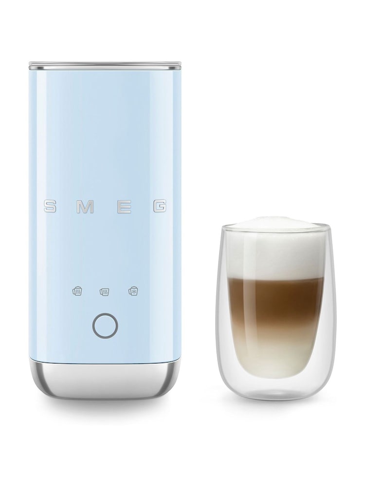 Smeg Pastel Blue Mini Milk Frother - Image 7 of 7