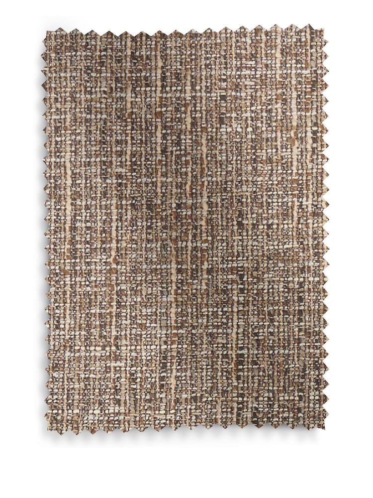Set of 2 Tailored Boucle Weave Dark Natural Very Dark Wood Nomad Dining Chairs - Image 8 of 8 Set of 2 Tailored Boucle Weave Dark Natural Very Dark Wood Nomad Dining Chairs - Image 8 of 8