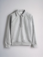 The Set 2 Pack Rugby Sweatshirts Berry Pink/Grey Marl - Image 8 of 11