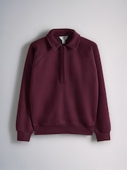 The Set 2 Pack Rugby Sweatshirts Berry Pink/Grey Marl - Image 9 of 11